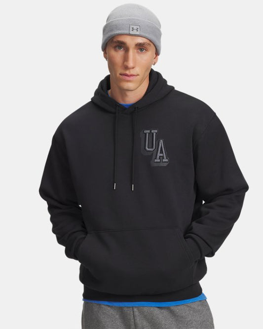 UA Icon Fleece Graphic Felpa con cappuccio da uomo