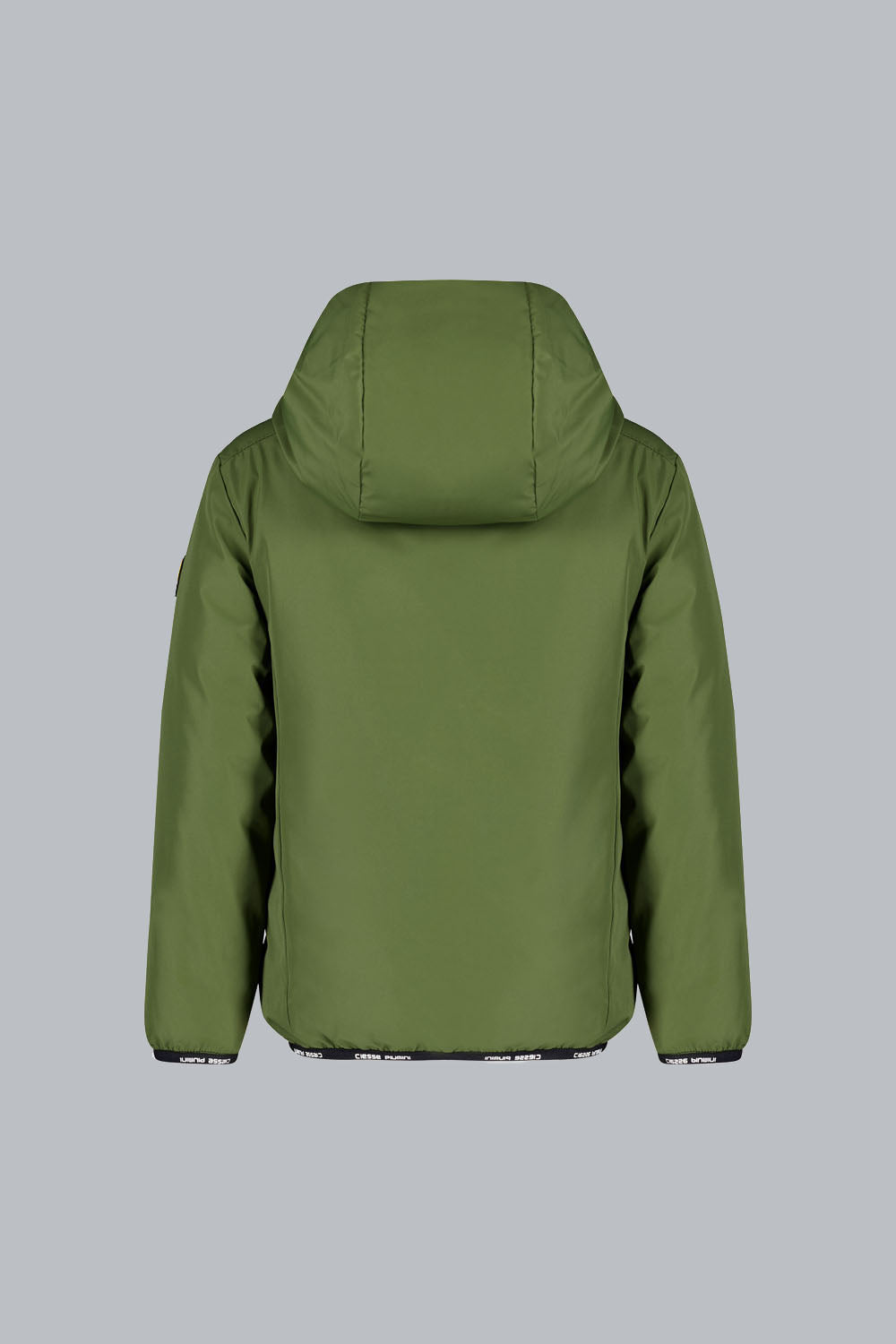 HENRY BOY – PIUMINO REVERSIBILE Verde Nero Kids