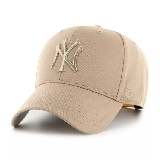 47 Cappellino KHA Raised Basic New York Yankees RAC17CTP KHA khaki