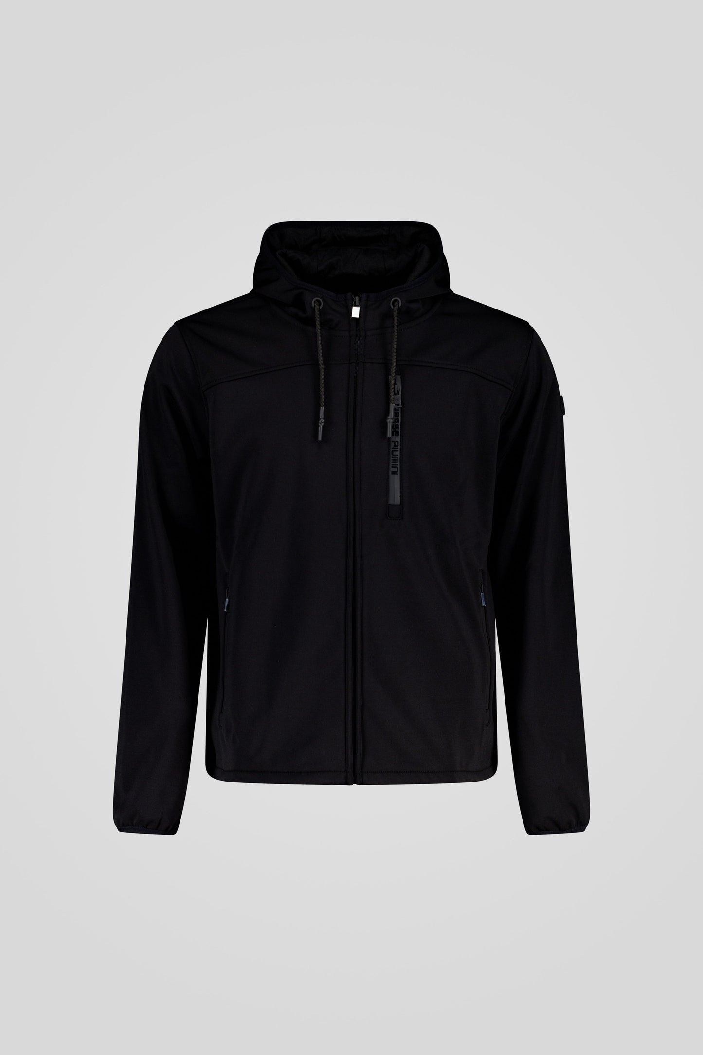 Felpa giubbino nera DOUG 3.0 - SOFTSHELL FLEECE