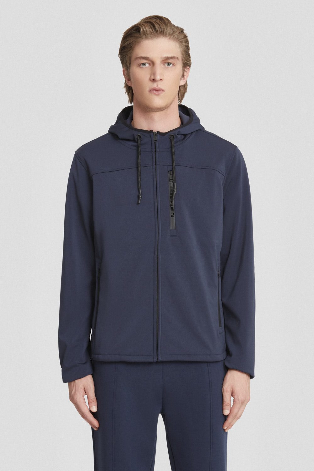 Felpa giubbino blu DOUG 3.0 - SOFTSHELL FLEECE