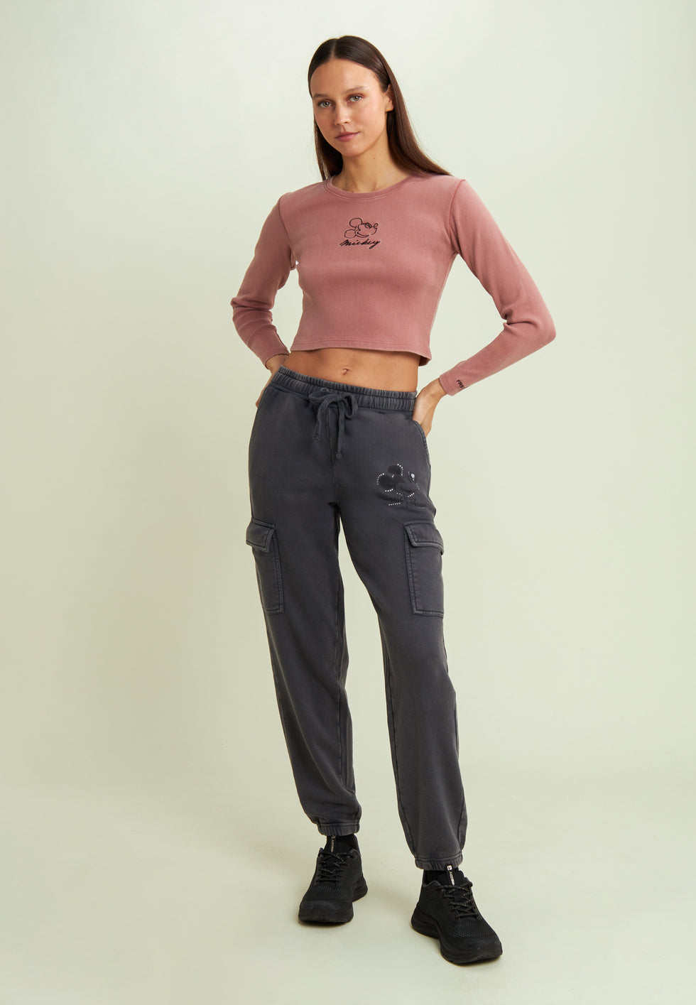 Freddy Pantaloni cargo F25WCPP4 donna Disney