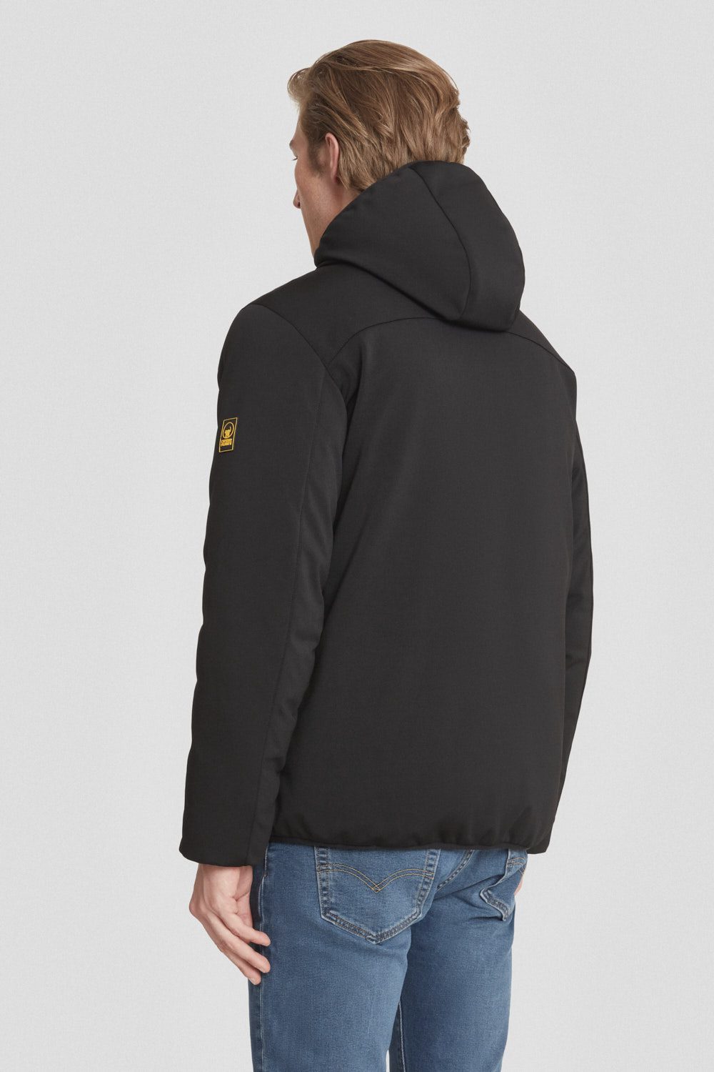 Giacca corta nera in softshell JAYDEN 3.0