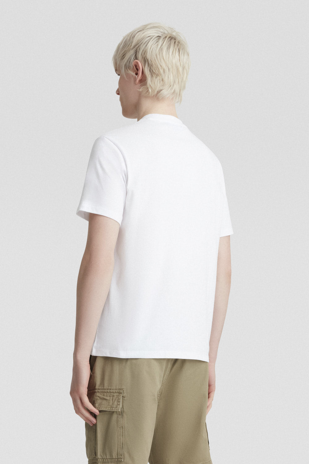 KLIS T-shirt in cotone bianca con logo stampato
