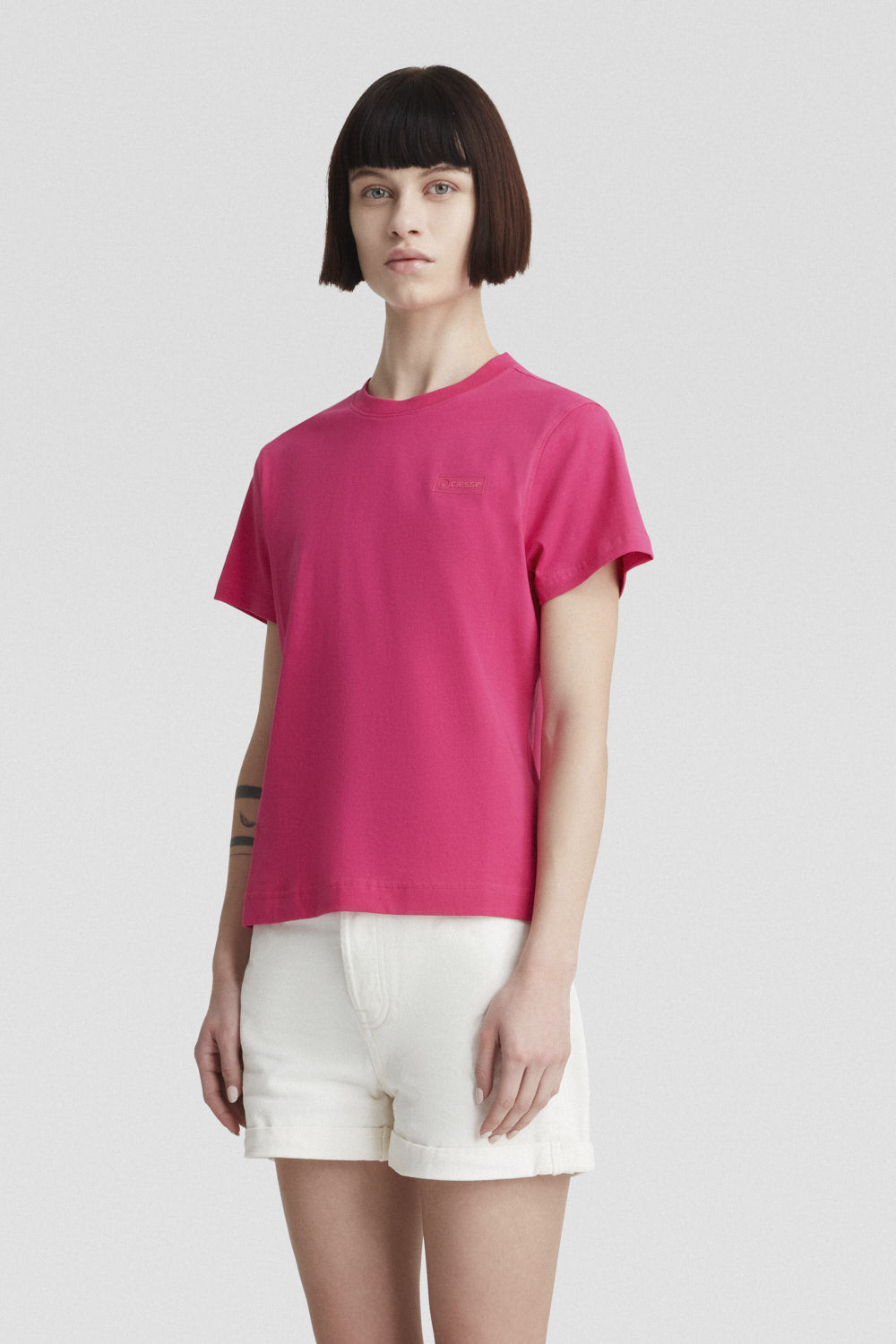 LARIN 2.0 - T-SHIRT Fuxia Ciesse Piumini