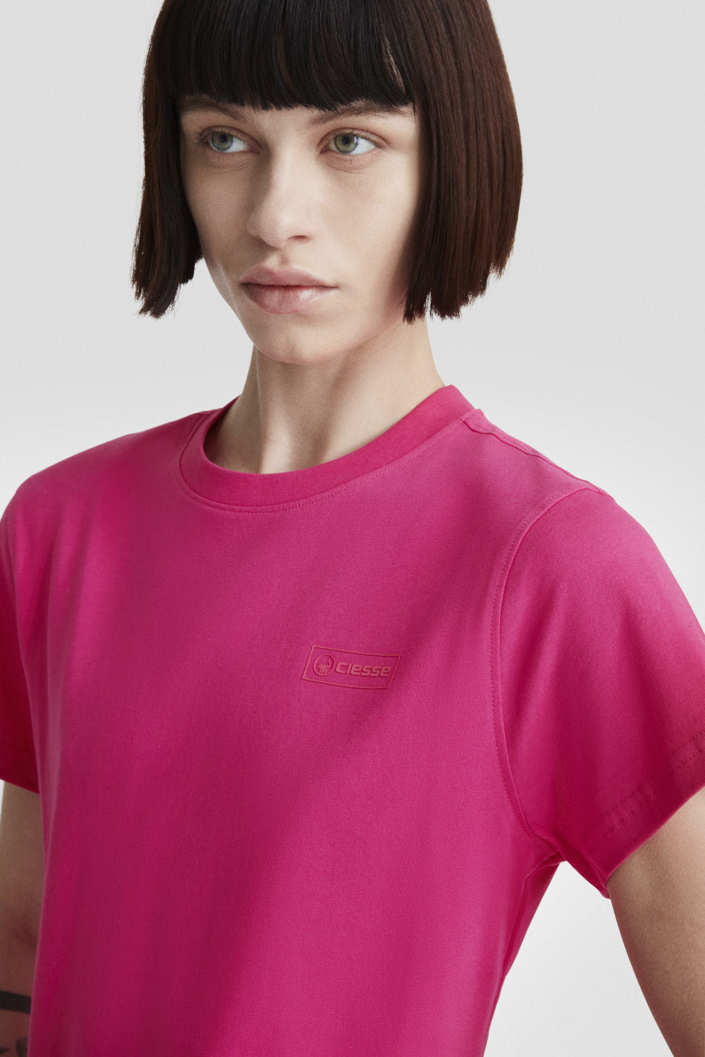LARIN 2.0 - T-SHIRT Fuxia Ciesse Piumini