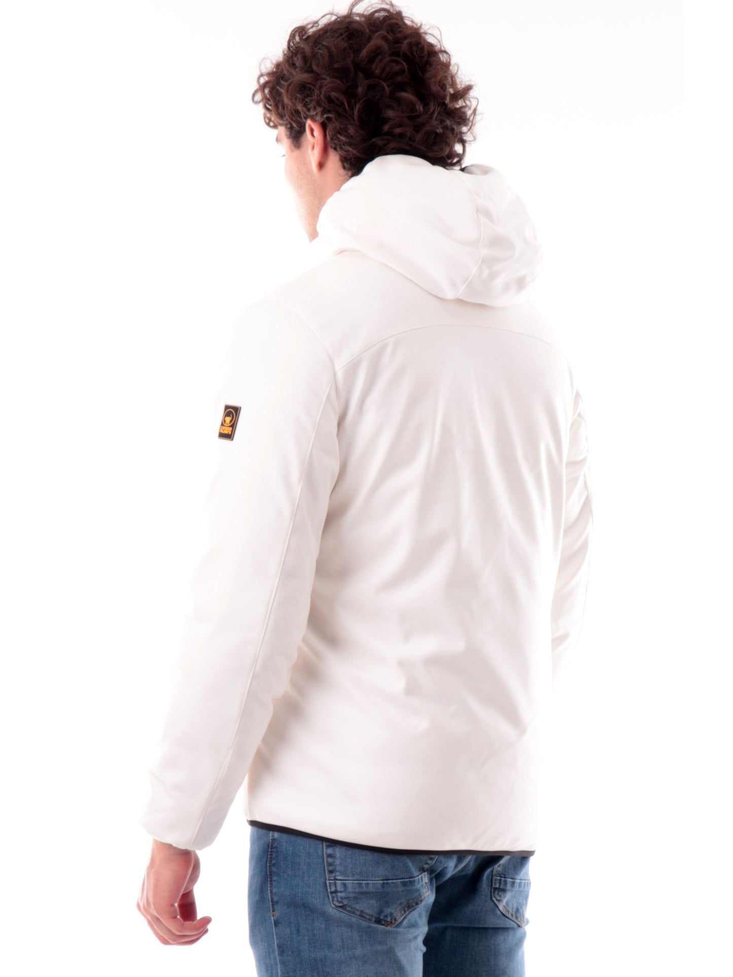 Giacca corta bianco  in softshell JAYDEN 3.0
