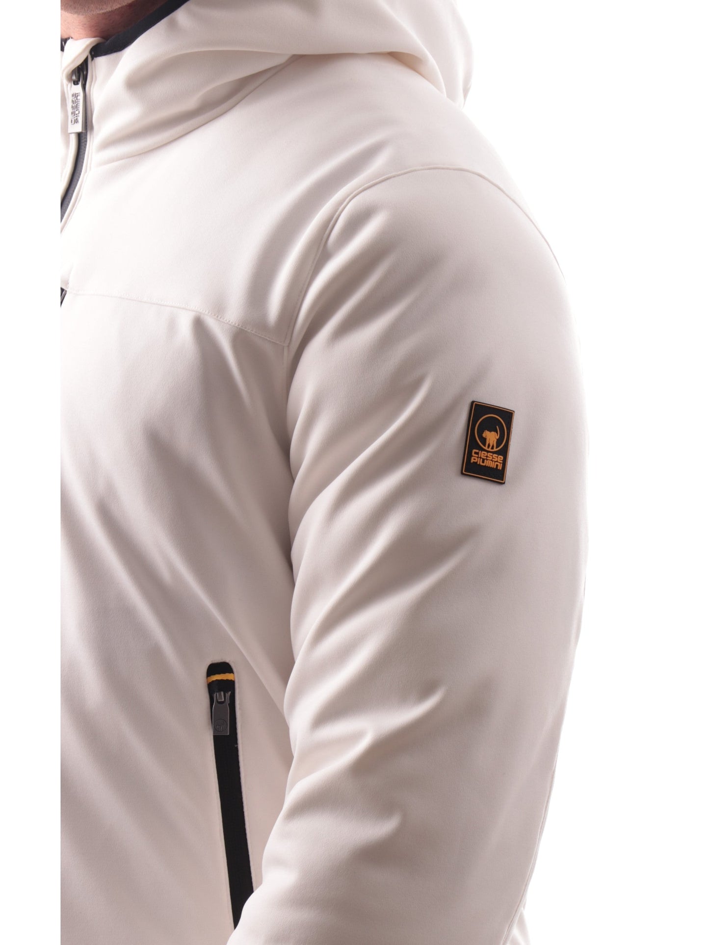 Giacca corta bianco  in softshell JAYDEN 3.0