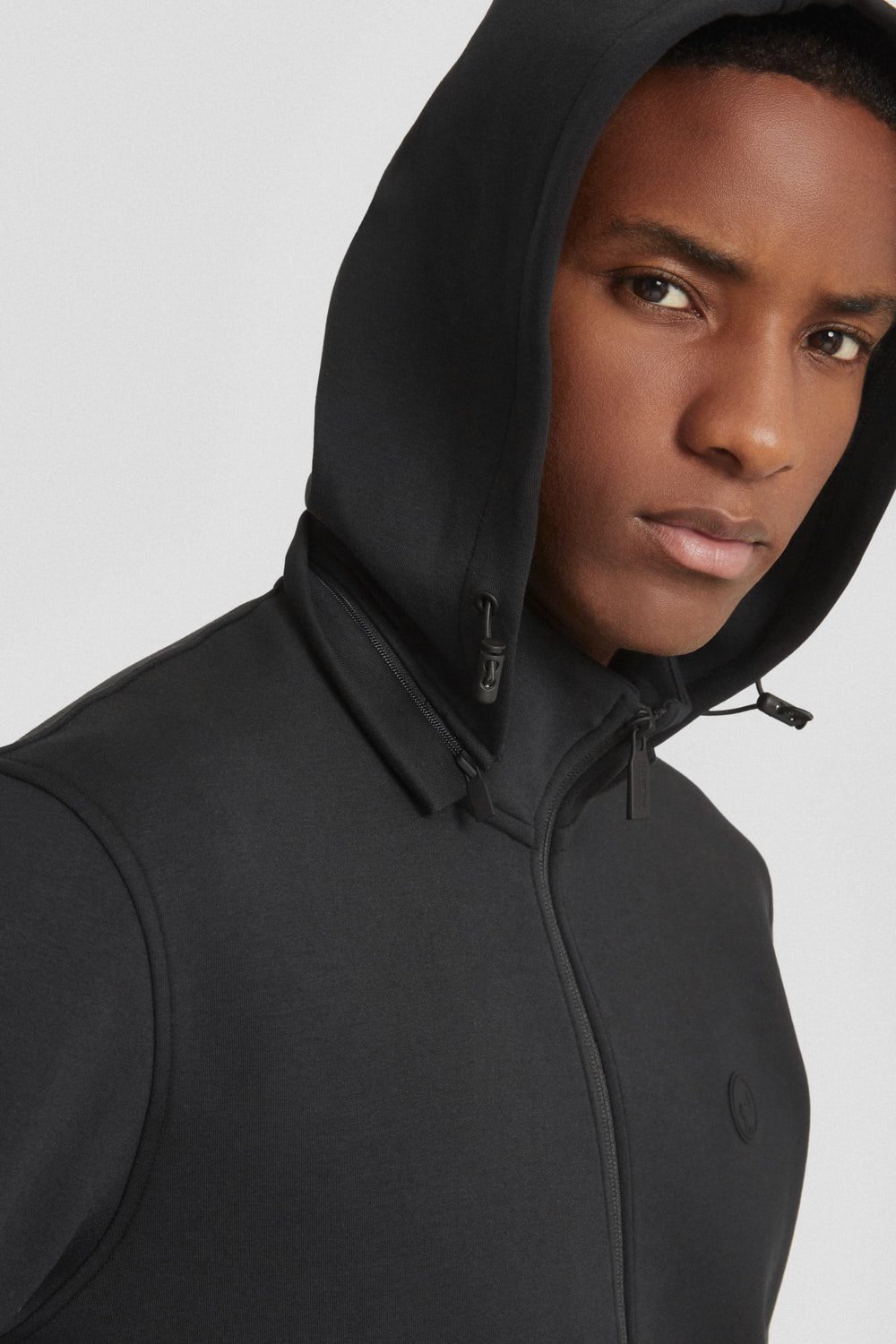 Felpa Ciesse Naku 2.0 Tech Hoodie Fleece nera uomo taglia L