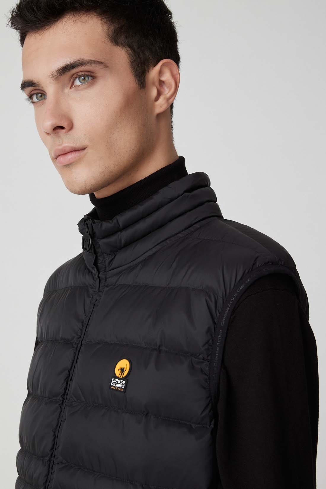 NOLL 2.0 – Gilet nero smanicato Ciesse Piumini Active