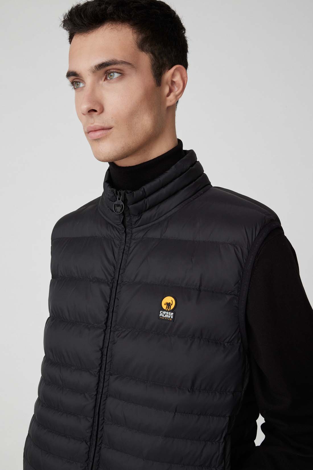 NOLL 2.0 – Gilet nero smanicato Ciesse Piumini Active