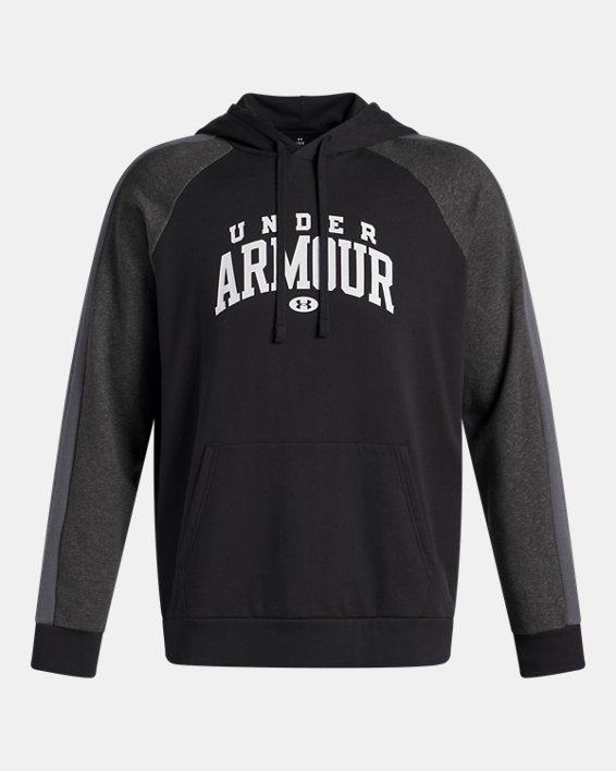 UA Rival Fleece Colorblock Felpa con cappuccio da uomo