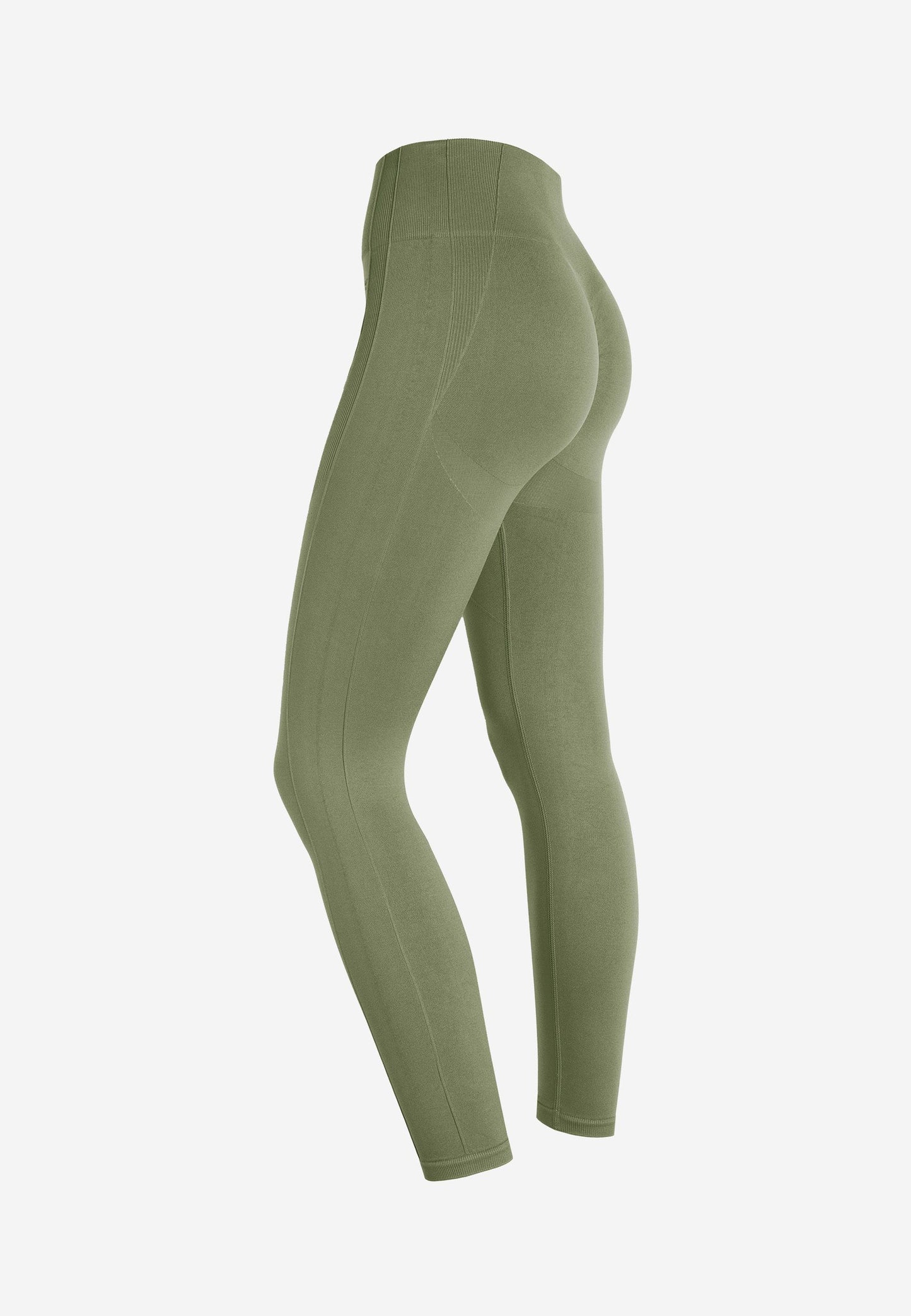 Leggings seamless Freddy vita alta 7/8 con dettagli in costina