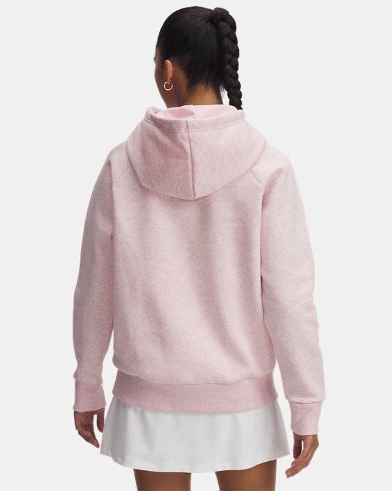 UA Rival Fleece Felpa con cappuccio da donna
