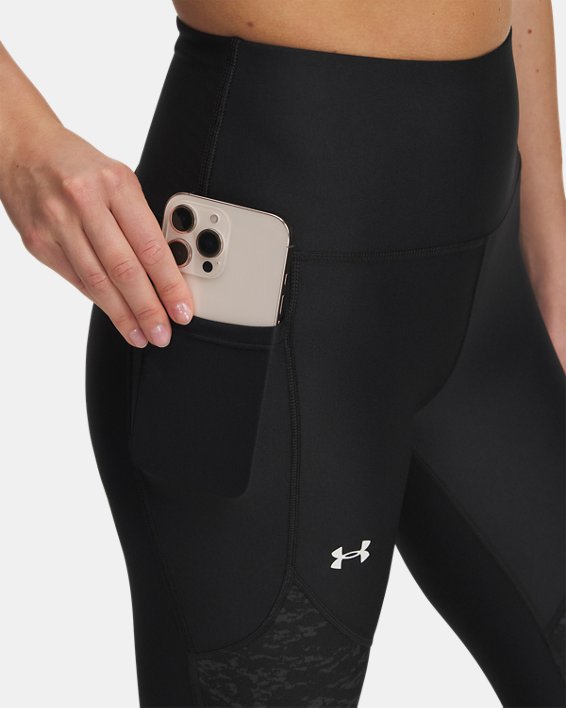 UA Tech™ Printed Panel Leggings Ankle da donna