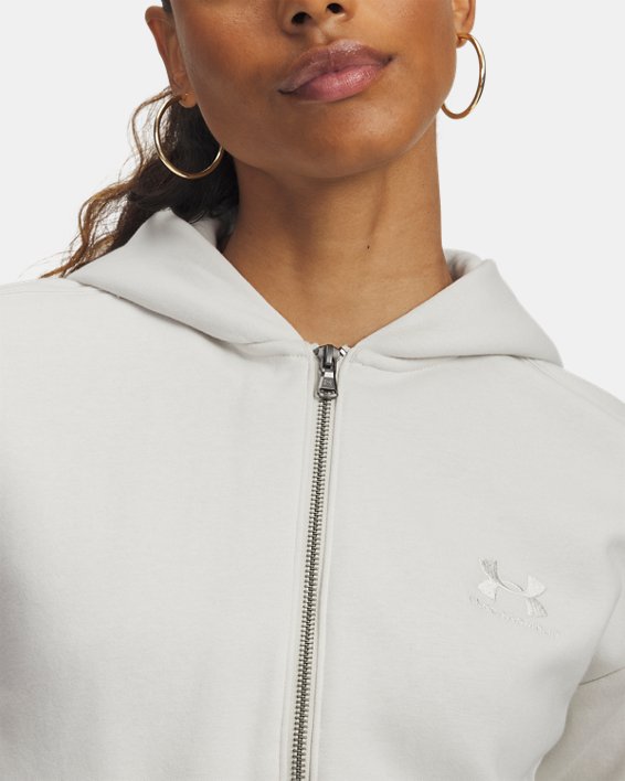 UA Icon Vida Fleece Felpa con cappuccio da donna