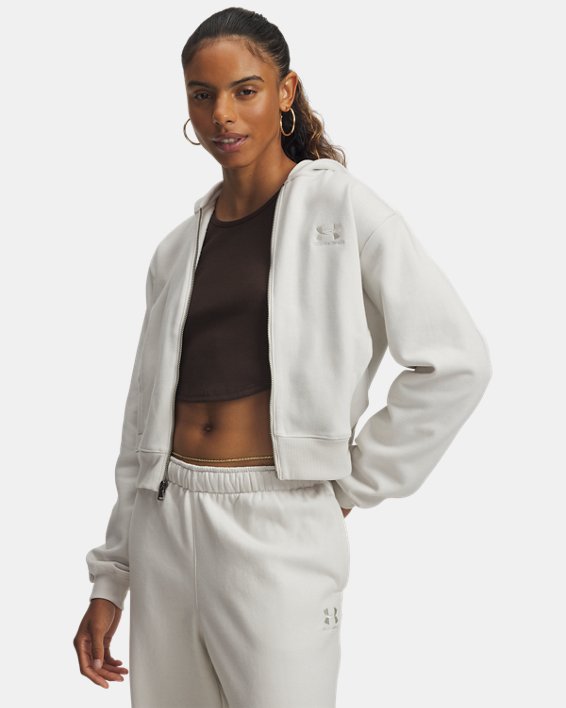 UA Icon Vida Fleece Felpa con cappuccio da donna