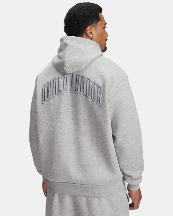 UA Icon Fleece Graphic Felpa con cappuccio da uomo