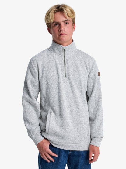 QS Felpa pile uomo Fleece Keller 1/4 Zip
