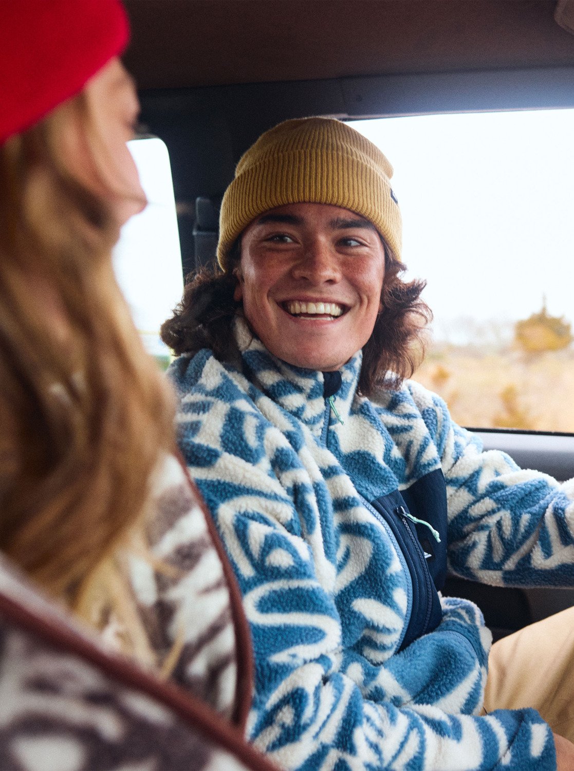 Clean Coast - Felpa con cerniera integrale da Uomo