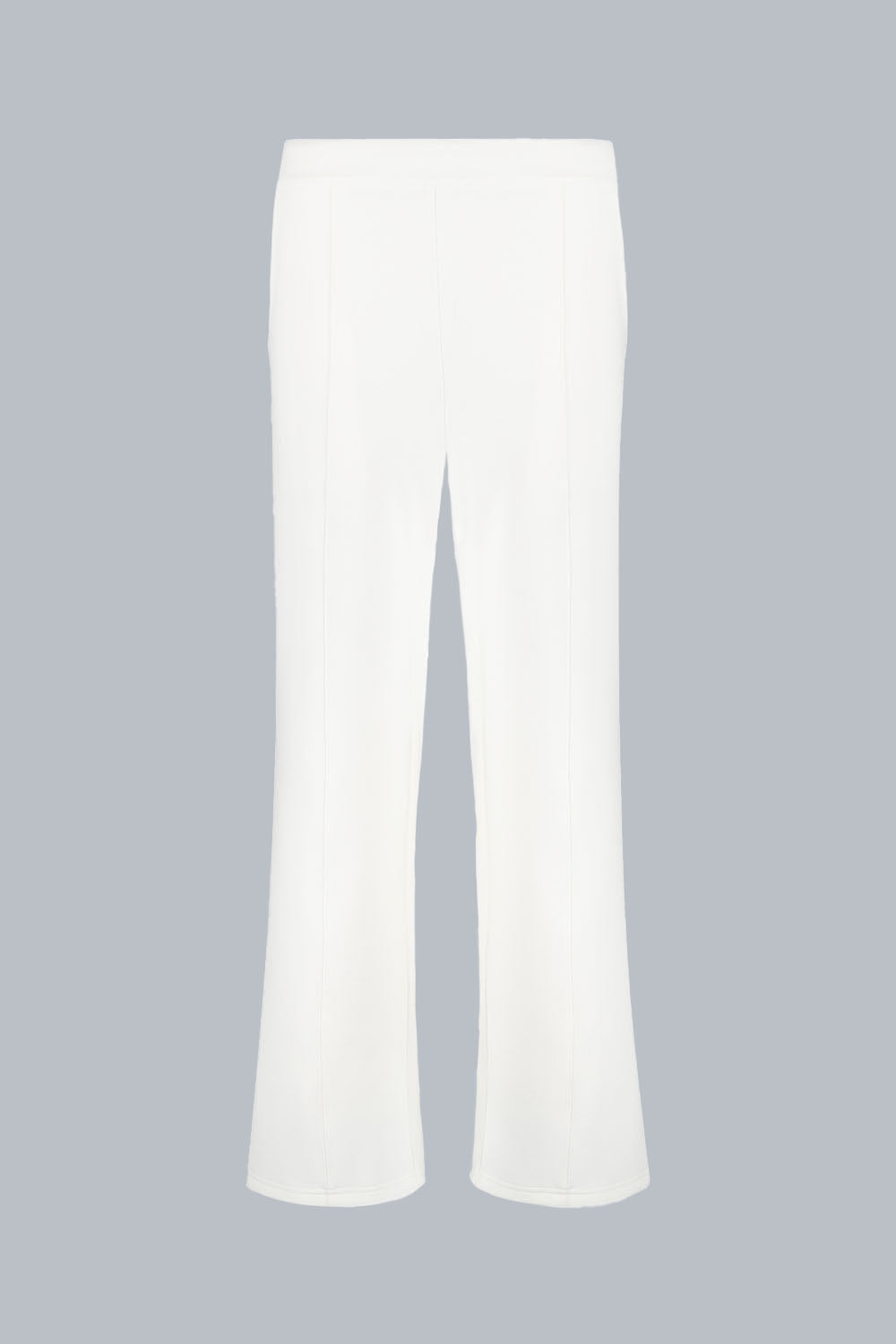 VANE PANT– Pantalone ampio con piega bianco